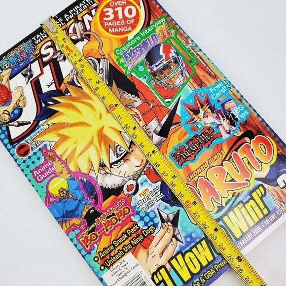 Shonen Jump Magazine February 2006 Vol. 4 #2 ft. Naruto, One Piece, Manga, More - Picture 13 of 13
